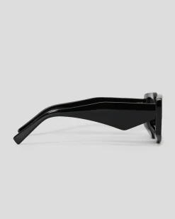 Sunglasses*Indie Eyewear Maine Sunglasses Black/smoke