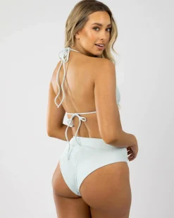 New Maisey High Rise Cheeky Bikini Bottom Women Bikinis