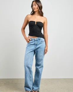 Tops*Ava And Ever Maisie Tube Top Black