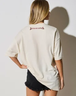Discount Make No Bones Oversized T-Shirt Women Tops