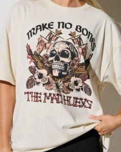 Discount Make No Bones Oversized T-Shirt Women Tops
