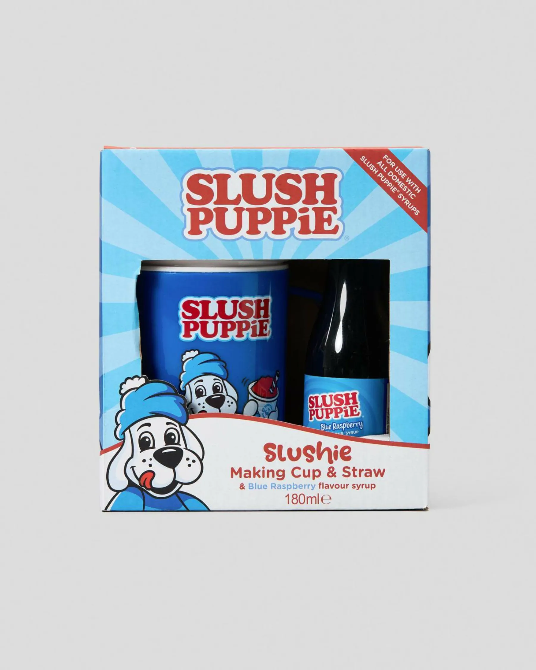 Gifts & Novelty|Gifts & Novelty*Slush Puppie Making Cup & Blue Raspberry Syrup Set Multi