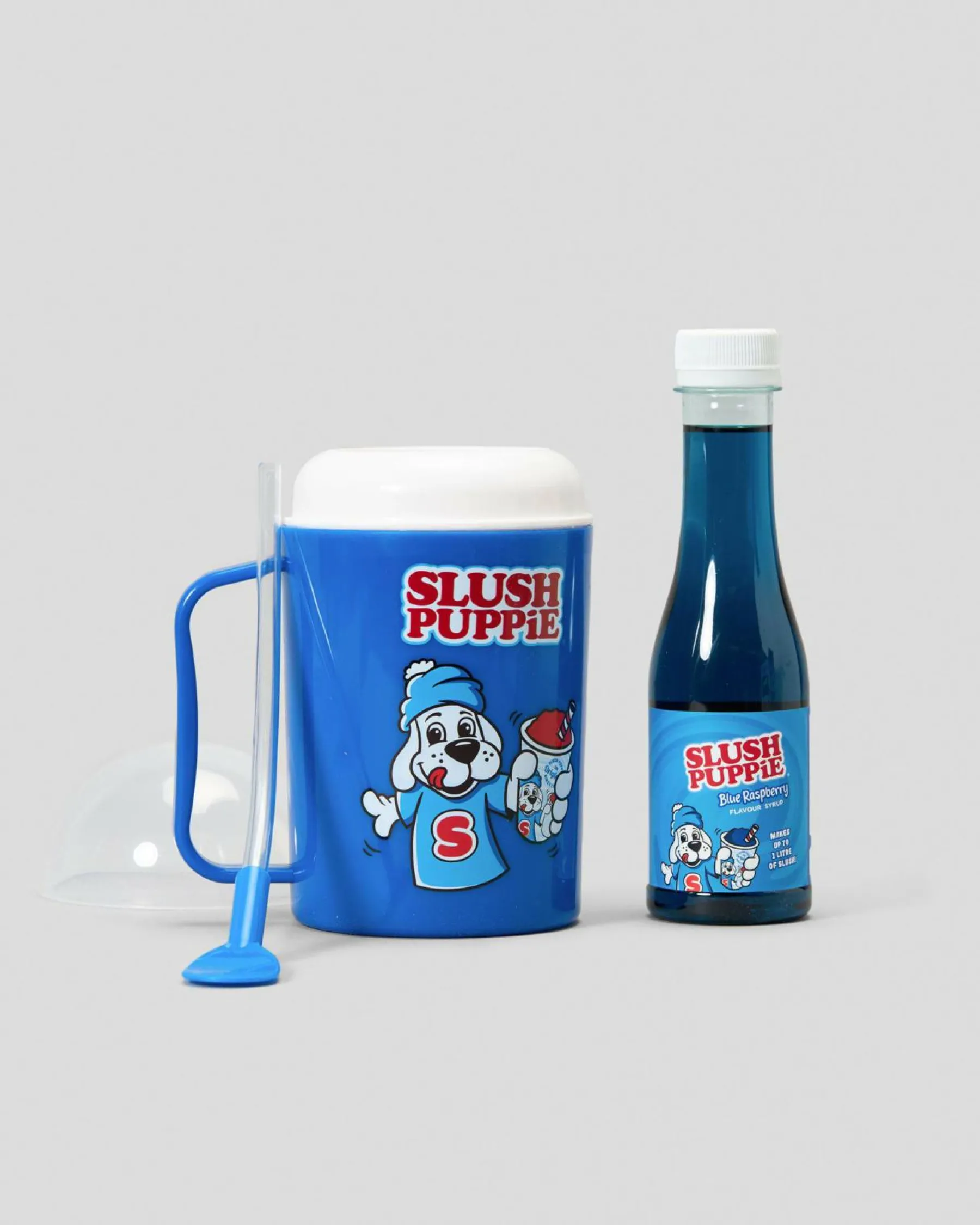 Gifts & Novelty|Gifts & Novelty*Slush Puppie Making Cup & Blue Raspberry Syrup Set Multi
