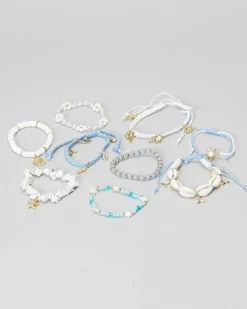 Jewelry|Jewelry*Karyn In LA Maldives Bracelet Pack Light Blue/gold