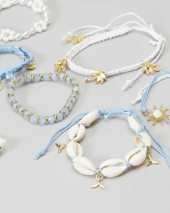 Jewelry|Jewelry*Karyn In LA Maldives Bracelet Pack Light Blue/gold