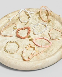 Jewelry*Karyn In LA Maldives Bracelet Pack Peach/gold