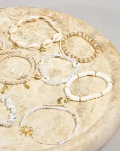Jewelry*Karyn In LA Maldives Bracelet Pack Natural/gold