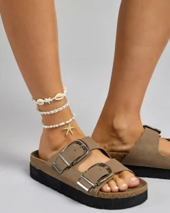 Jewelry|Jewelry*Karyn In LA Mallorca Anklet Pack White/gold