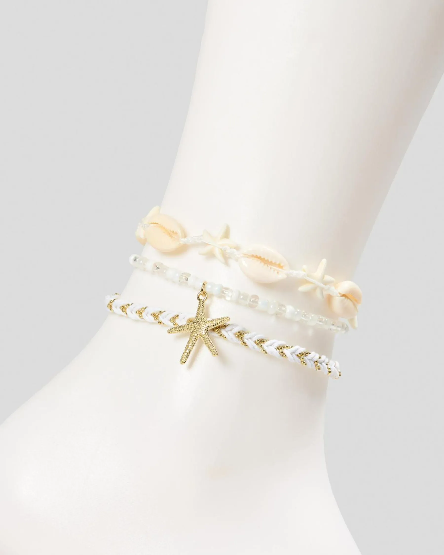 Jewelry|Jewelry*Karyn In LA Mallorca Anklet Pack White/gold