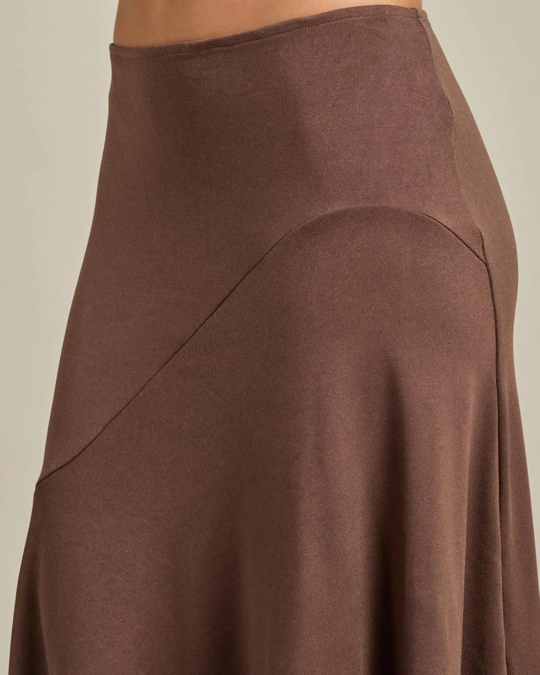 Bottoms*Mooloola Mallorca Midi Skirt Espresso
