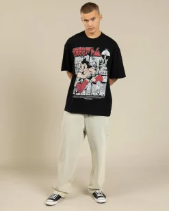 New Manga Story Astro Boy Oversized T-Shirt Tops & T-Shirts