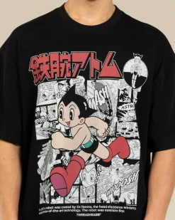 New Manga Story Astro Boy Oversized T-Shirt Tops & T-Shirts