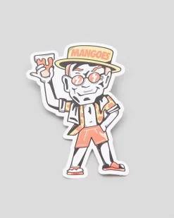 Gifts & Novelty*Milton Mango Mango Man Sticker Multi