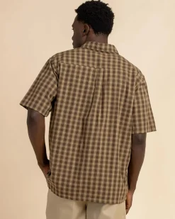 Outlet Manners Check Short Sleeve Shirt Tops & T-Shirts