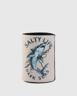 Beach Accessories & Towels*Salty Life Mariners Grave Stubby Cooler Sand