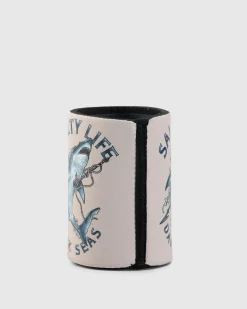Beach Accessories & Towels*Salty Life Mariners Grave Stubby Cooler Sand