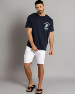 Tops & T-Shirts*Salty Life Mariner's Grave T-Shirt Navy