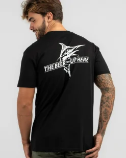 Tops & T-Shirts*Great Northern Marlin Strike T-Shirt Black