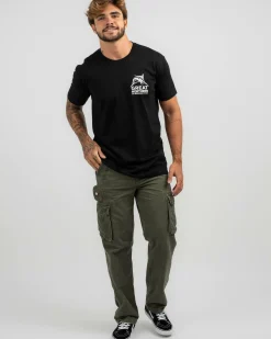 Tops & T-Shirts*Great Northern Marlin Strike T-Shirt Black