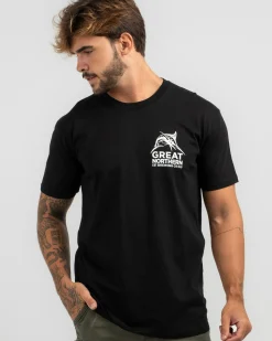 Tops & T-Shirts*Great Northern Marlin Strike T-Shirt Black
