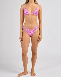 Bikinis*Topanga Martha Triangle Bikini Top Pink
