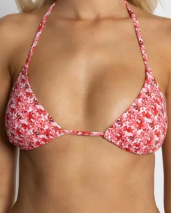 Bikinis*Topanga Martha Triangle Bikini Top Red