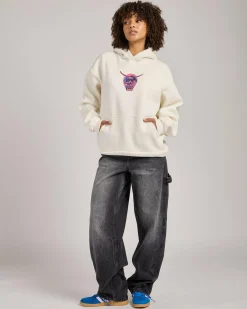 Mask Oversized Hoodie Women Jumpers & Hoodies