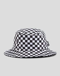 Headwear*Lucid Masquerade Bucket Hat Black/white Checkerboard