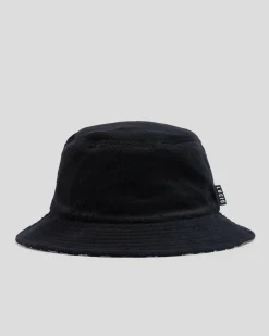 Headwear*Lucid Masquerade Bucket Hat Black/white Checkerboard