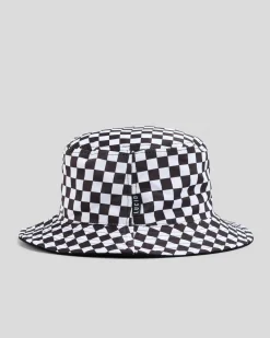 Headwear*Lucid Masquerade Bucket Hat Black/white Checkerboard