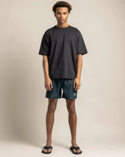 Board Shorts|Shorts & Bottoms*Jacks Matrix Elastic Waist Board Shorts Marine Green