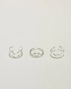Jewelry|Jewelry*Karyn In LA Matteo Toe Ring Pack Silver