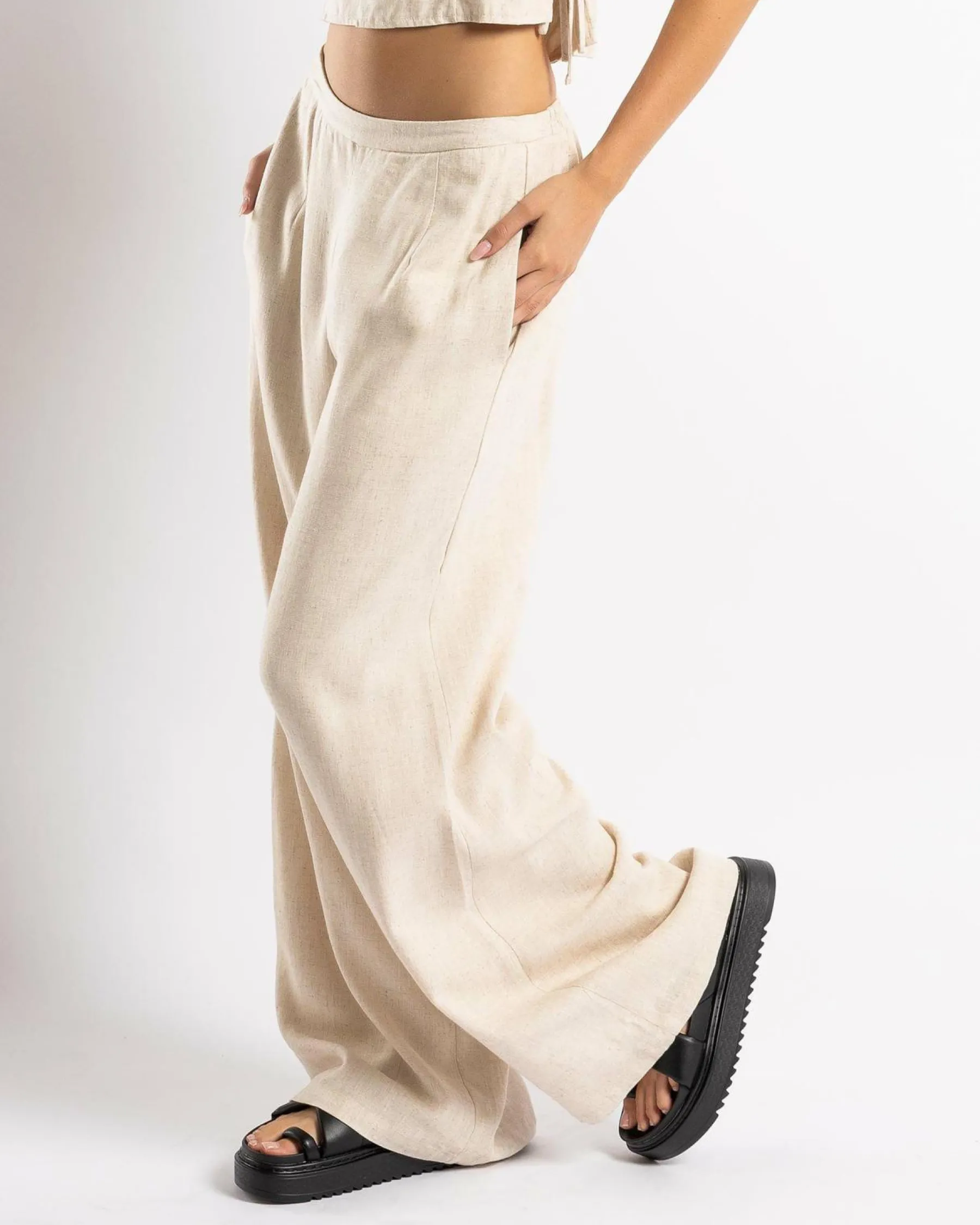 Best Maui Hawaii Pants Women Sets|Linen Blend