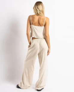 Best Maui Hawaii Pants Women Sets|Linen Blend