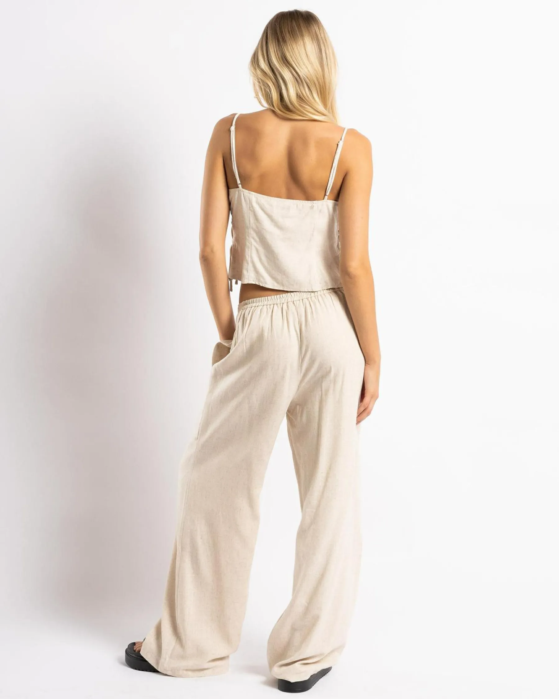 Best Maui Hawaii Pants Women Sets|Linen Blend
