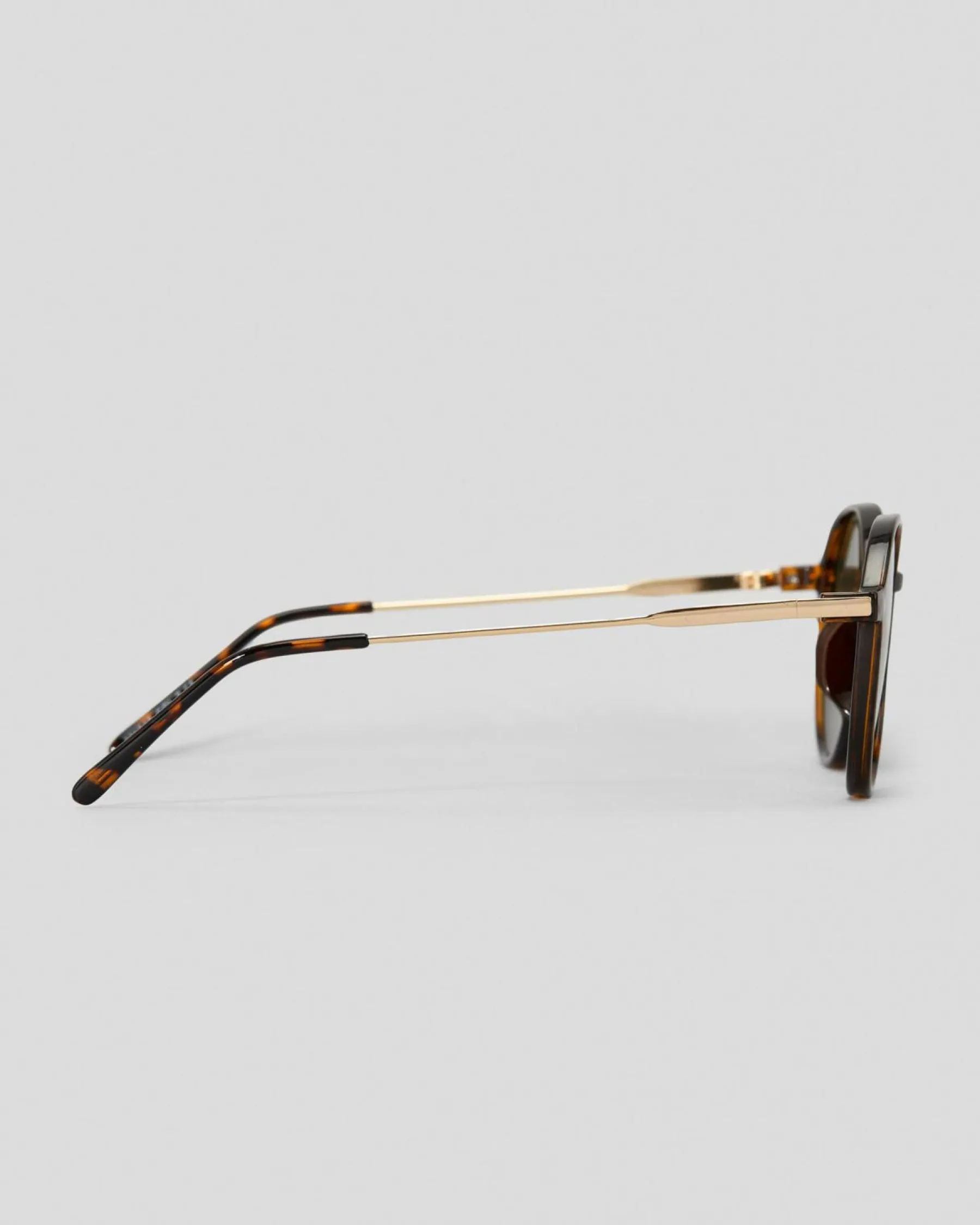Sunglasses*Indie Eyewear Maxwell Sunglasses Yellow Tort/olive