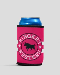 Gifts & Novelty|Bottles & Lunch Boxes*Ringers Western McCoy Stubby Cooler Melon/white