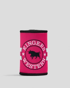 Gifts & Novelty|Bottles & Lunch Boxes*Ringers Western McCoy Stubby Cooler Melon/white
