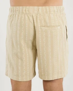 Shorts & Bottoms*Skylark Mechanism Elastic Waist Shorts Sand