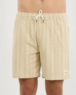Shorts & Bottoms*Skylark Mechanism Elastic Waist Shorts Sand