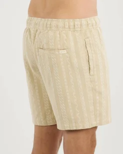 Shorts & Bottoms*Skylark Mechanism Elastic Waist Shorts Sand