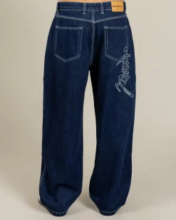 Denim|Shorts & Bottoms*Rip Curl Medina Rip Script Denim Jeans True Indigo