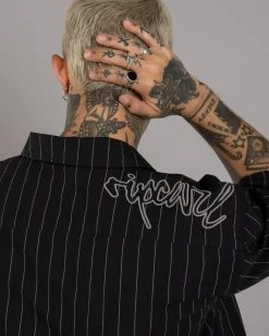 Clearance Medina Rip Script Short Sleeve Shirt Tops & T-Shirts