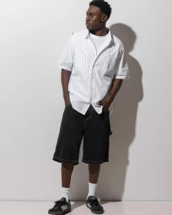 Tops & T-Shirts*Rip Curl Medina Rip Script Short Sleeve Shirt White