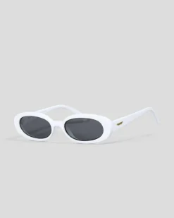 Sunglasses*Indie Eyewear Megan Sunglasses White/black