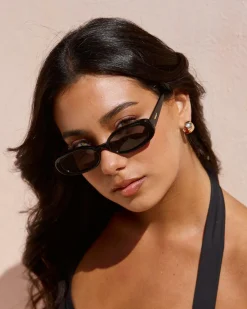 Sunglasses*Indie Eyewear Megan Sunglasses Black/black