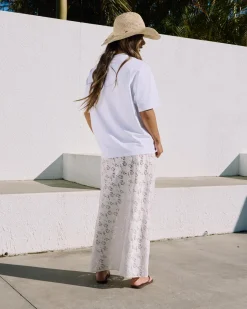 Outlet Meli French Lace Maxi Skirt Women Bottoms