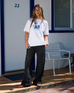 Bottoms*Ava And Ever Meli French Lace Pants Black