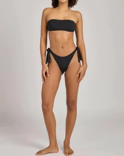 Bikinis*Topanga Melinda Bandeau Bikini Top Black