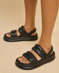 Sandals*Ava And Ever Mellow EVA Slide Sandals Black
